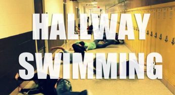 İnternette Yeni Bir Akım: Hallway Swimming
