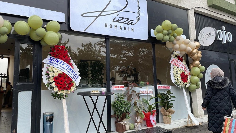 Pizza Romarin Eskişehir'de açıldı